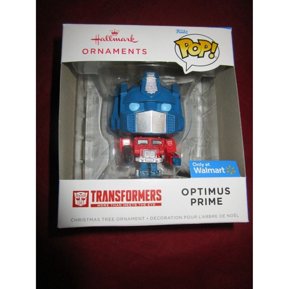 New Hallmark Pop Funko Transformers Optimus Prime Christmas Tree Ornament